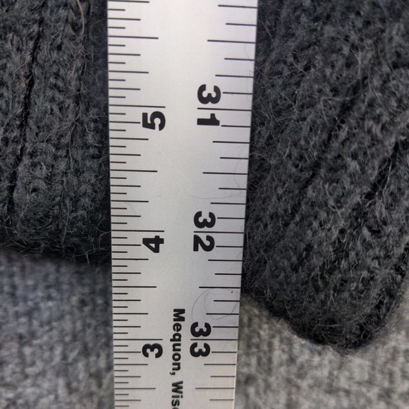 Cervelle Women's Acryclic Mohair Blend Cardigan Multi L Fall Leaf Pattern Knit - Picture 10 of 12